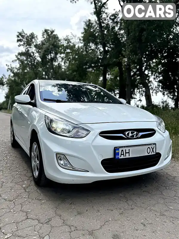 Седан Hyundai Accent 2012 1.4 л. Автомат обл. Донецька, Покровськ (Красноармійськ) - Фото 1/21