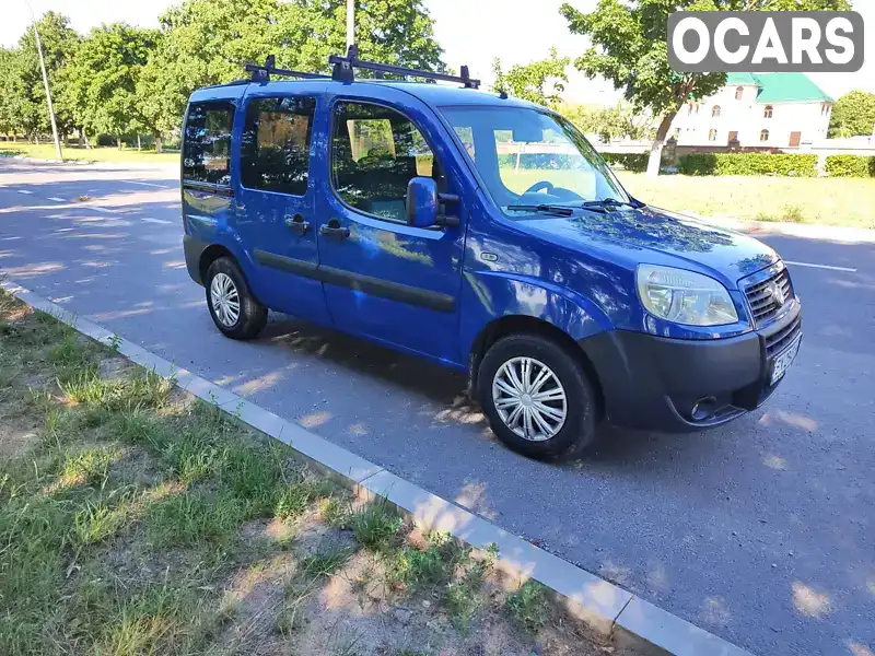 Мінівен Fiat Doblo 2008 1.6 л. Ручна / Механіка обл. Хмельницька, Нетішин - Фото 1/21