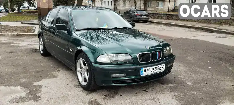 Седан BMW 3 Series 2000 1.9 л. Ручна / Механіка обл. Житомирська, Брусилів - Фото 1/3