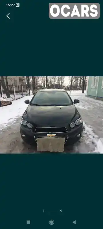 Седан Chevrolet Aveo 2016 1.4 л. Ручна / Механіка обл. Харківська, Кегичівка - Фото 1/9