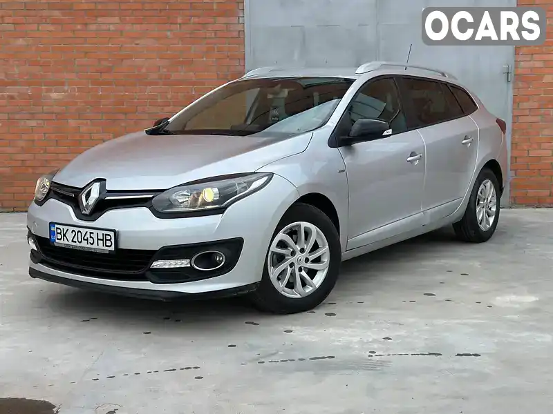 Універсал Renault Megane 2015 1.46 л. Ручна / Механіка обл. Рівненська, Дубровиця - Фото 1/21