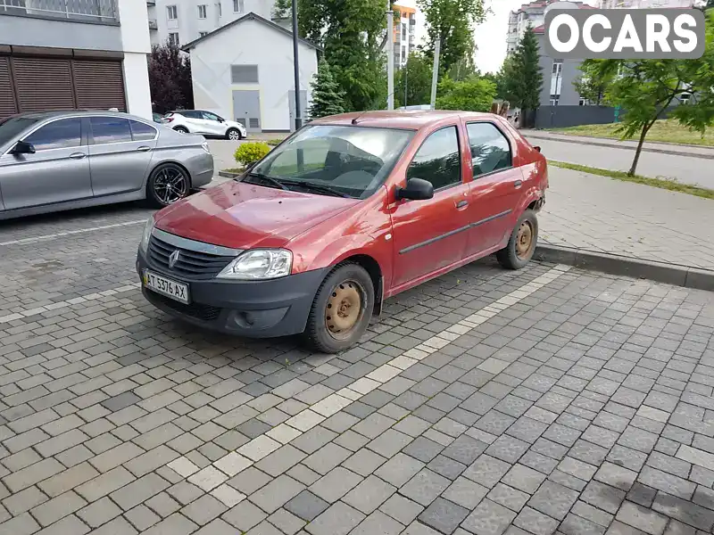 Седан Renault Logan 2009 1.6 л. Ручная / Механика обл. Ивано-Франковская, Ивано-Франковск - Фото 1/12