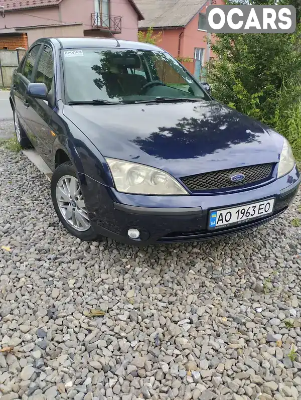 Ліфтбек Ford Mondeo 2001 null_content л. Ручна / Механіка обл. Закарпатська, Рахів - Фото 1/11