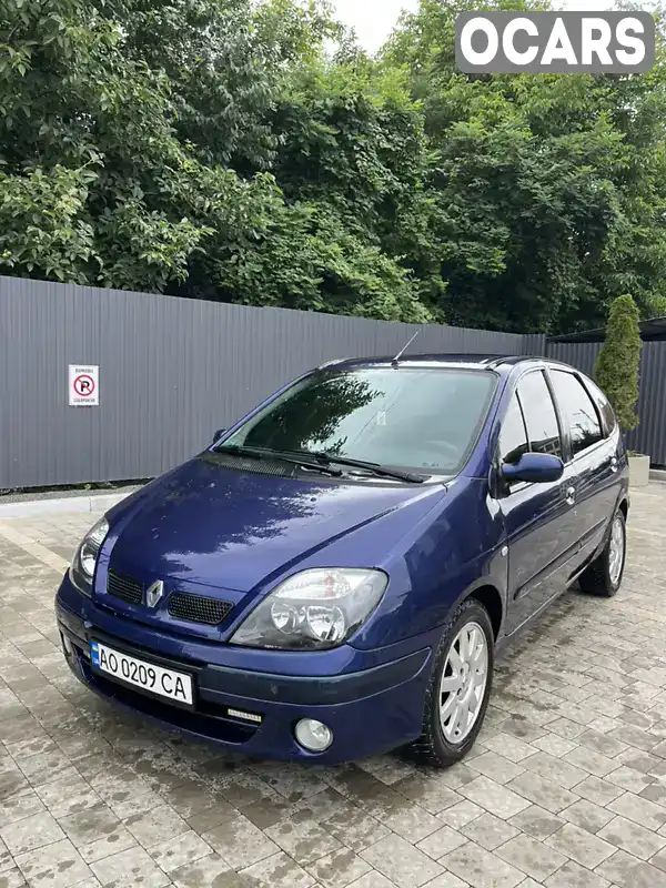 Мінівен Renault Scenic 2002 1.87 л. Ручна / Механіка обл. Закарпатська, Ужгород - Фото 1/21