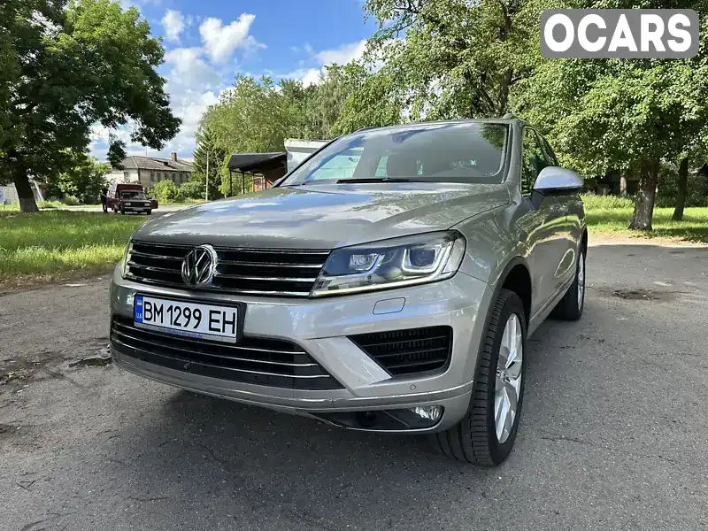 Позашляховик / Кросовер Volkswagen Touareg 2014 2.97 л. Автомат обл. Сумська, Лебедин - Фото 1/21