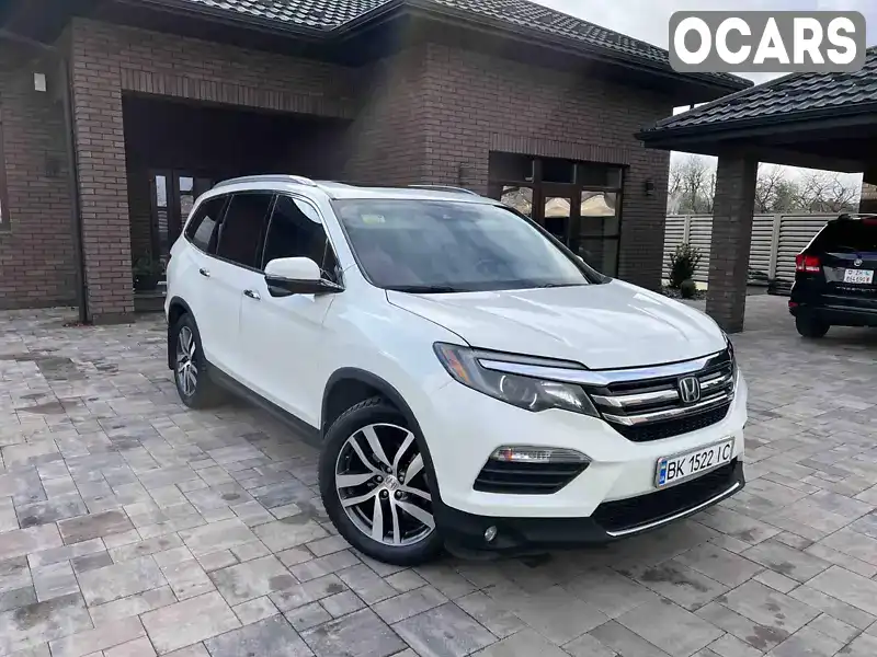 Позашляховик / Кросовер Honda Pilot 2017 3.5 л. Автомат обл. Рівненська, Сарни - Фото 1/21