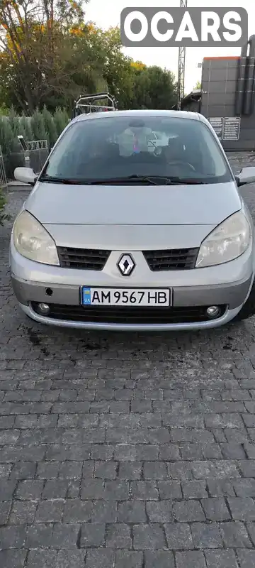 Мінівен Renault Megane Scenic 2004 1.5 л. Ручна / Механіка обл. Житомирська, Коростишів - Фото 1/14