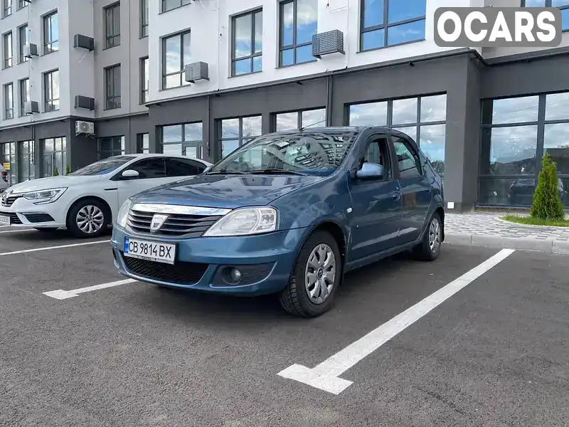 Седан Dacia Logan 2008 1.4 л. Ручна / Механіка обл. Чернігівська, Чернігів - Фото 1/15