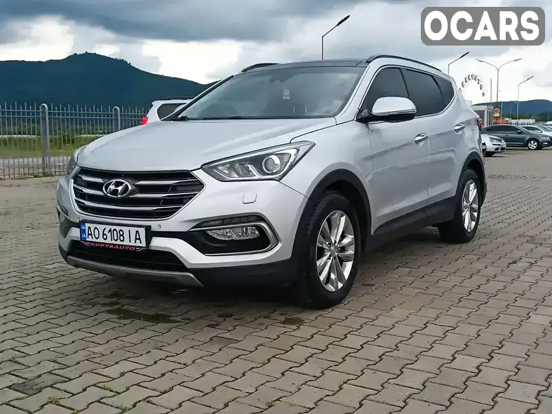 Позашляховик / Кросовер Hyundai Santa FE 2016 2.2 л. Автомат обл. Закарпатська, Тячів - Фото 1/21