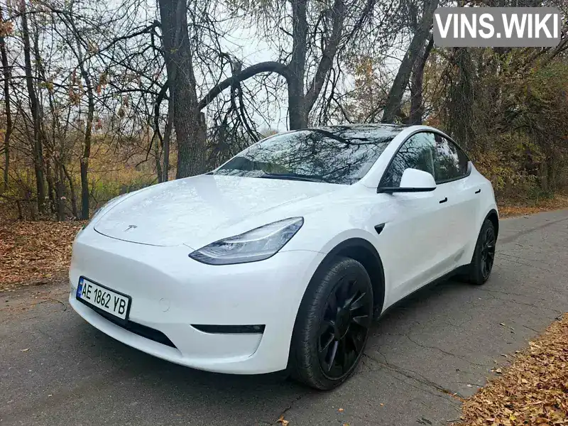 Внедорожник / Кроссовер Tesla Model Y 2021 null_content л. Автомат обл. Днепропетровская, Днепр (Днепропетровск) - Фото 1/21