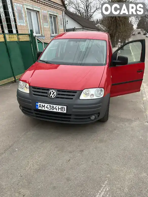 Минивэн Volkswagen Caddy 2004 1.6 л. Ручная / Механика обл. Житомирская, Радомышль - Фото 1/6