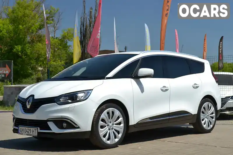 Мінівен Renault Grand Scenic 2018 1.46 л. Автомат обл. Житомирська, Бердичів - Фото 1/21