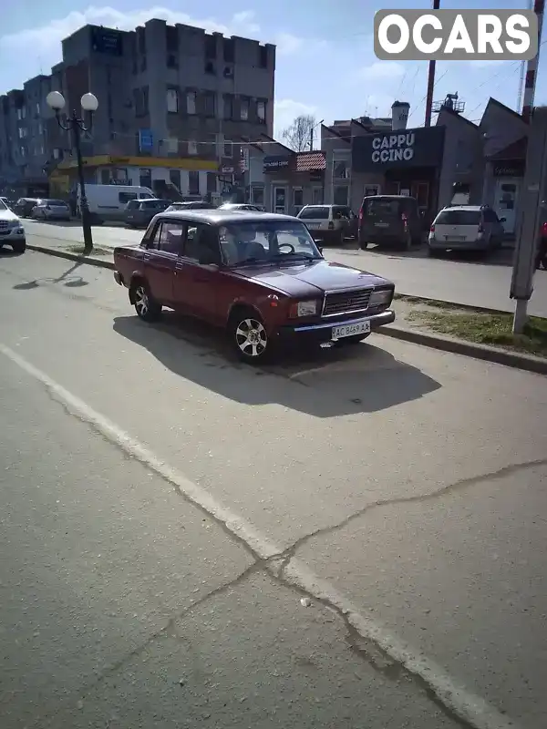 Седан ВАЗ / Lada 2107 2004 1.5 л. Ручна / Механіка обл. Волинська, Ковель - Фото 1/3