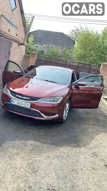 Седан Chrysler 200 2015 2.4 л. Автомат обл. Полтавська, Полтава - Фото 1/9