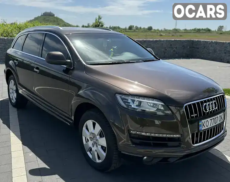 Позашляховик / Кросовер Audi Q7 2014 2.97 л. Автомат обл. Закарпатська, Мукачево - Фото 1/22