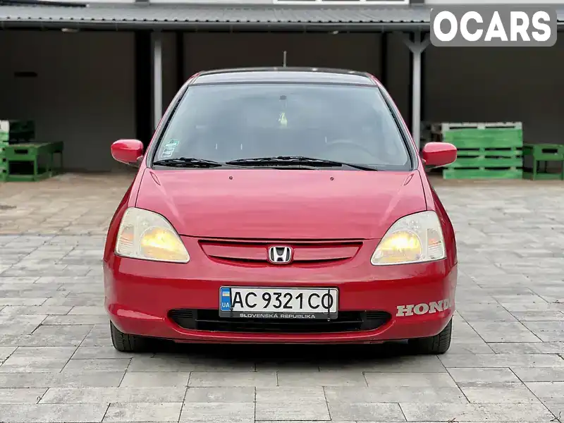 Хетчбек Honda Civic 2003 1.59 л. Ручна / Механіка обл. Волинська, Луцьк - Фото 1/14