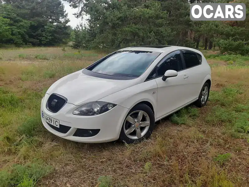 Хетчбек SEAT Leon 2008 1.6 л. Ручна / Механіка обл. Полтавська, Гадяч - Фото 1/9