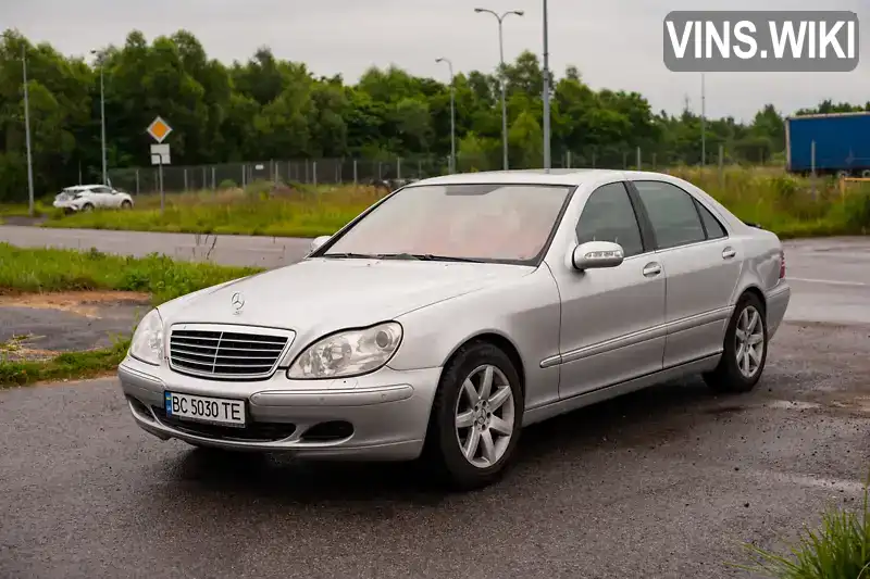 Седан Mercedes-Benz S-Class 2003 4.3 л. Автомат обл. Львівська, Львів - Фото 1/21