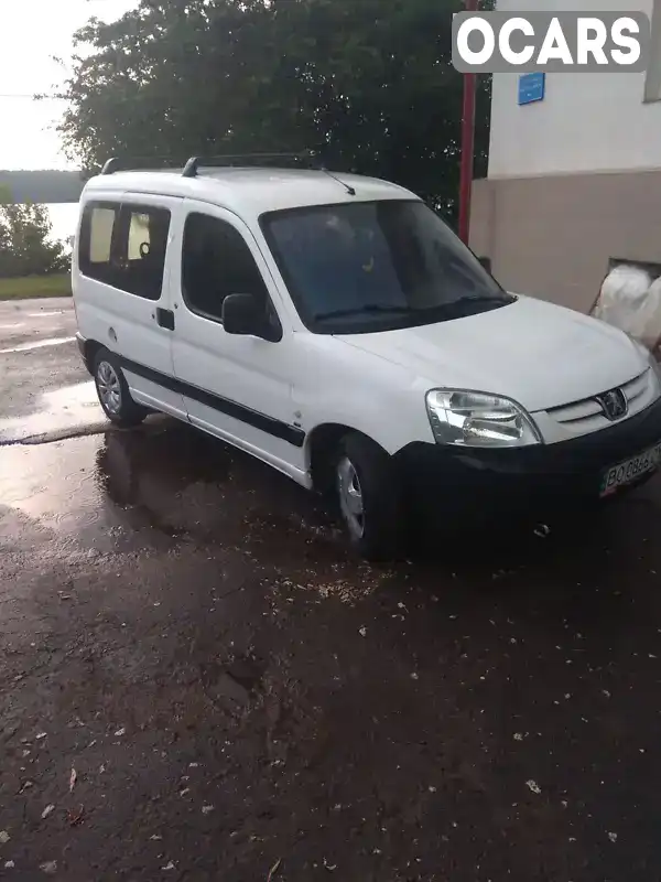 Мінівен Peugeot Partner 2004 2 л. Ручна / Механіка обл. Тернопільська, Тернопіль - Фото 1/4