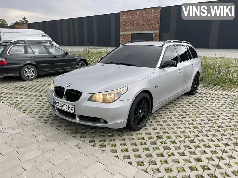 Универсал BMW 5 Series 2004 2.5 л. Ручная / Механика обл. Хмельницкая, Хмельницкий - Фото 1/21