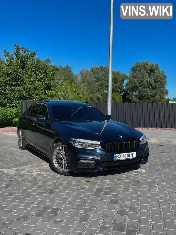 WBAJA9C57JB252568 BMW 5 Series 2018 Седан 2 л. Фото 1