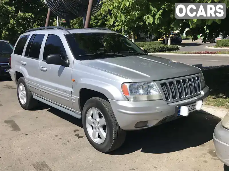 Позашляховик / Кросовер Jeep Grand Cherokee 2002 2.69 л. Автомат обл. Вінницька, Гайсин - Фото 1/8