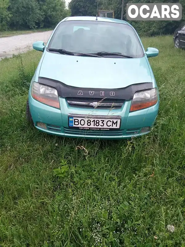 Седан Chevrolet Aveo 2006 1.5 л. Ручна / Механіка обл. Хмельницька, Теофіполь - Фото 1/6