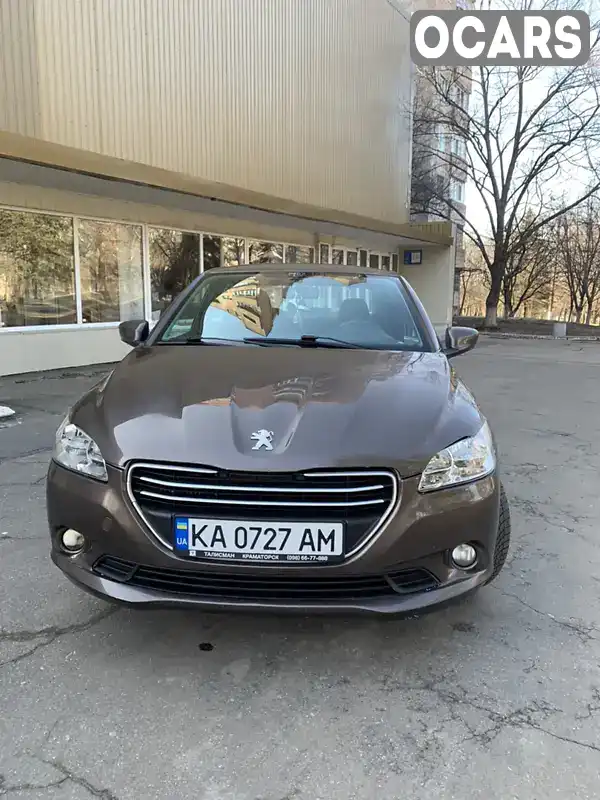 Седан Peugeot 301 2013 1.56 л. Ручна / Механіка обл. Донецька, Краматорськ - Фото 1/10