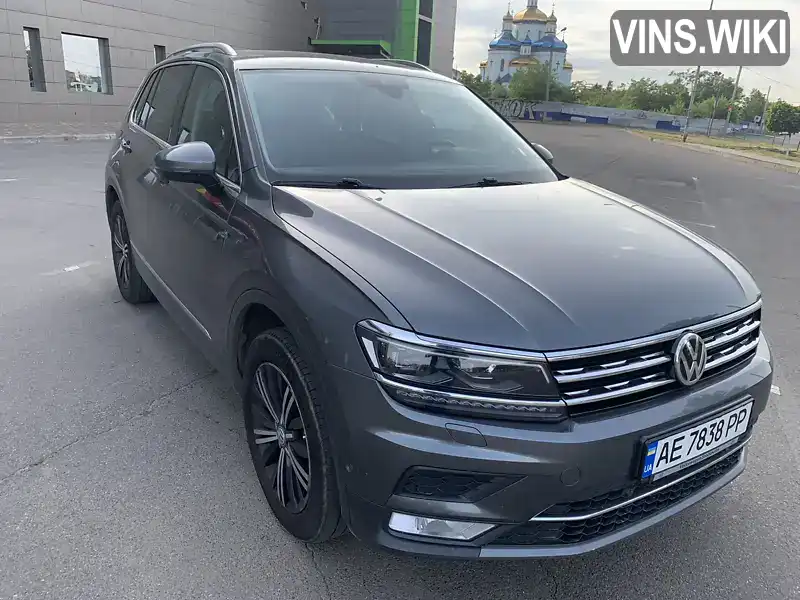 Позашляховик / Кросовер Volkswagen Tiguan 2017 2 л. Автомат обл. Дніпропетровська, Кривий Ріг - Фото 1/11