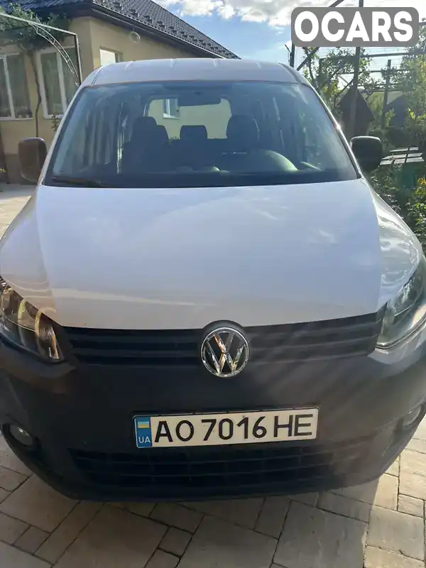 Мінівен Volkswagen Caddy 2013 1.6 л. Ручна / Механіка обл. Закарпатська, Ужгород - Фото 1/21