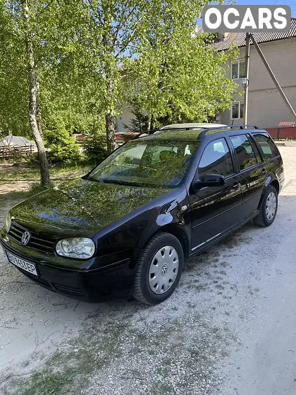 Універсал Volkswagen Golf 2003 1.6 л. Ручна / Механіка обл. Тернопільська, Збараж - Фото 1/21