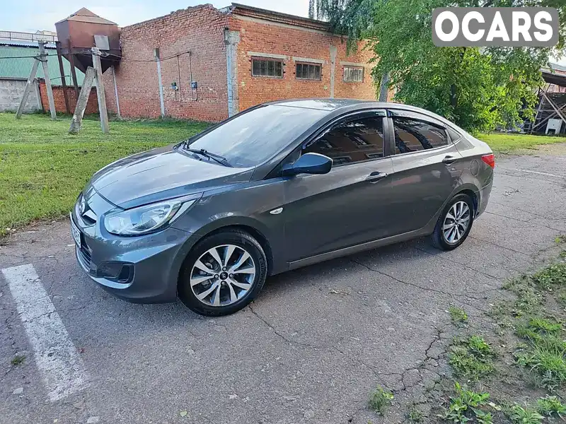 Седан Hyundai Accent 2011 1.4 л. Ручна / Механіка обл. Сумська, Глухів - Фото 1/21