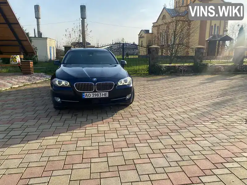 Универсал BMW 5 Series 2011 3 л. Автомат обл. Закарпатская, Ужгород - Фото 1/14