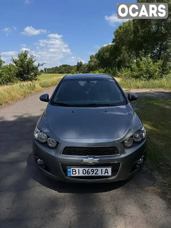 Хетчбек Chevrolet Aveo 2013 1.4 л. Автомат обл. Полтавська, Оржиця - Фото 1/19