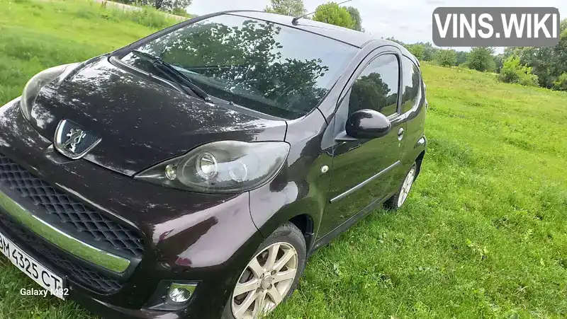 Хэтчбек Peugeot 107 2012 1 л. Ручная / Механика обл. Черниговская, Новгород-Северский - Фото 1/6