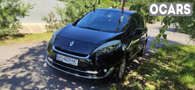 Мінівен Renault Grand Scenic 2012 1.46 л. Робот обл. Закарпатська, Мукачево - Фото 1/21