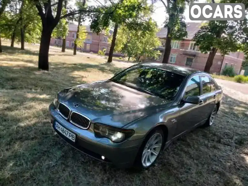 Седан BMW 7 Series 2002 4.4 л. Автомат обл. Донецька, Покровськ (Красноармійськ) - Фото 1/8