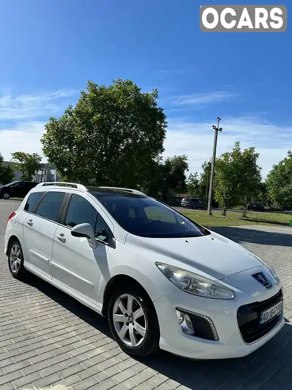 Універсал Peugeot 308 2013 1.56 л. Ручна / Механіка обл. Закарпатська, Ужгород - Фото 1/13