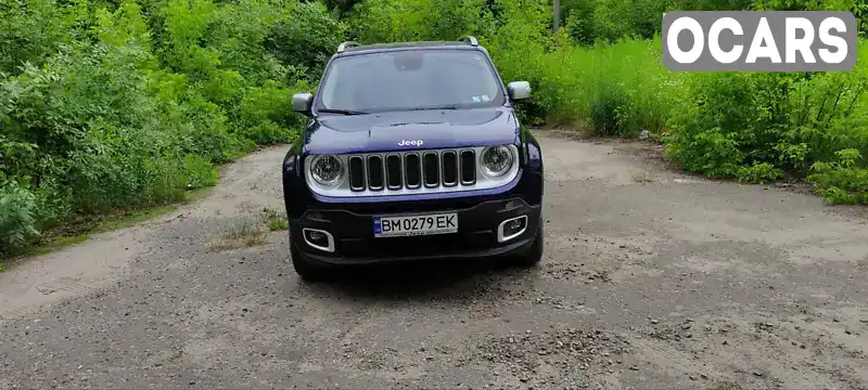 Позашляховик / Кросовер Jeep Renegade 2016 2.36 л. Автомат обл. Сумська, Суми - Фото 1/17