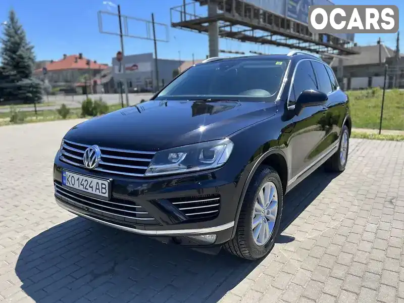 Позашляховик / Кросовер Volkswagen Touareg 2014 3 л. Автомат обл. Закарпатська, Мукачево - Фото 1/21