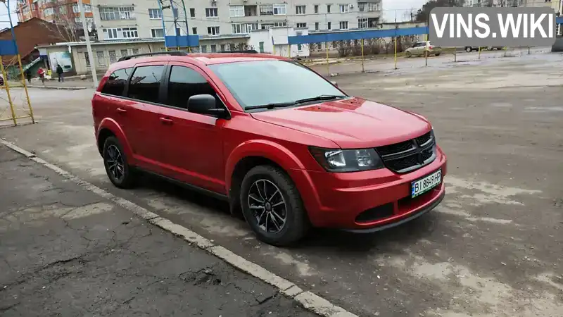 Внедорожник / Кроссовер Dodge Journey 2018 2.4 л. Автомат обл. Полтавская, Лохвица - Фото 1/10