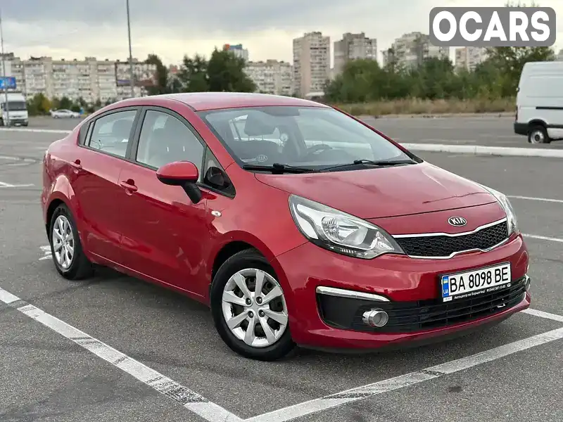 Седан Kia Rio 2015 1.4 л. Автомат обл. Київська, Київ - Фото 1/21