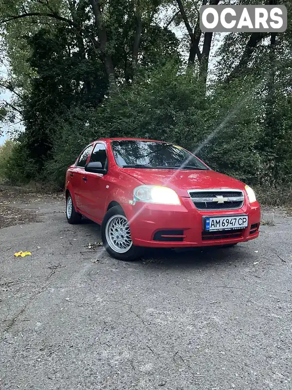 Седан Chevrolet Aveo 2009 1.21 л. Ручна / Механіка обл. Житомирська, Коростень - Фото 1/20