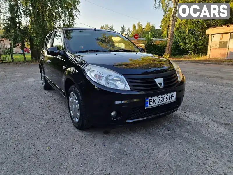 Хетчбек Dacia Sandero 2009 1.15 л. Ручна / Механіка обл. Рівненська, Рівне - Фото 1/21