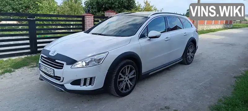 Универсал Peugeot 508 2012 2 л. Автомат обл. Тернопольская, Тернополь - Фото 1/9