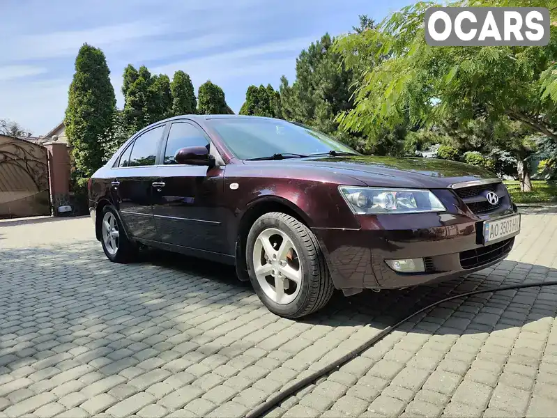 Седан Hyundai Sonata 2007 2.4 л. Автомат обл. Закарпатська, Ужгород - Фото 1/9