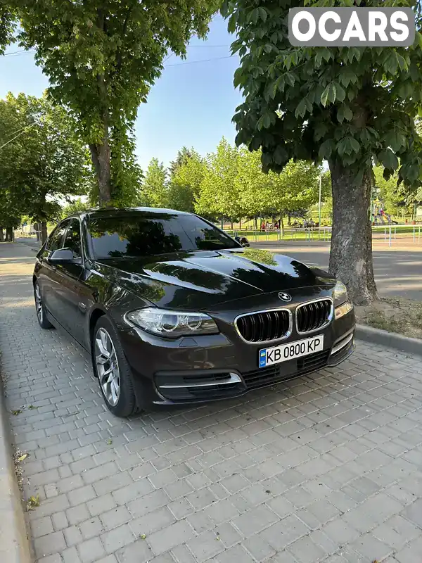 Седан BMW 5 Series 2014 2 л. Автомат обл. Вінницька, Могилів-Подільський - Фото 1/18