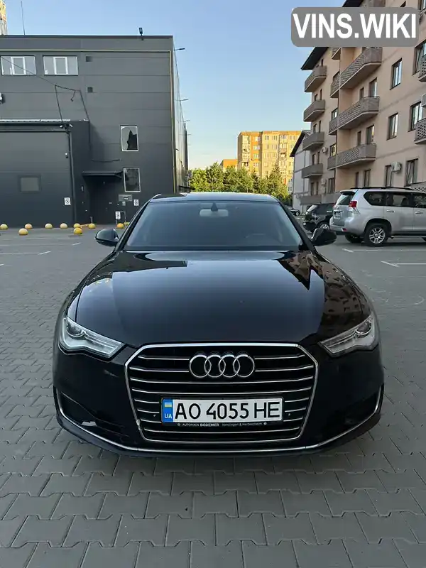 Седан Audi A6 2016 1.97 л. Автомат обл. Закарпатская, Ужгород - Фото 1/18