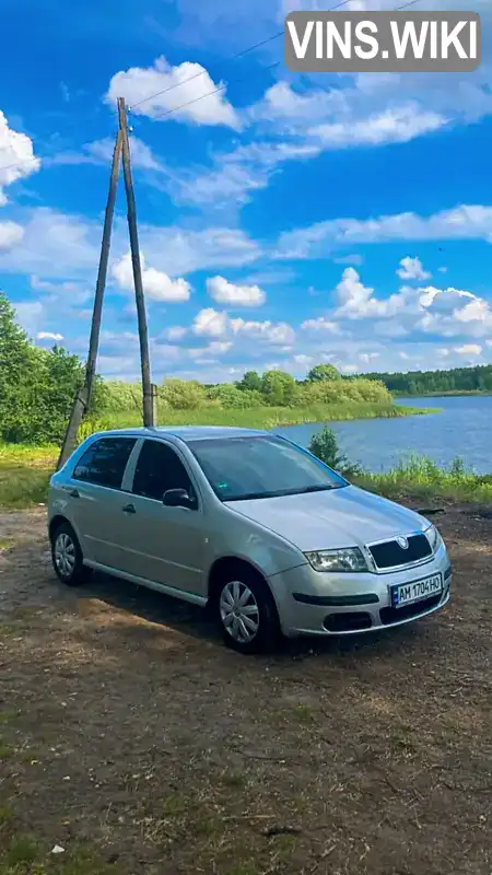 Хетчбек Skoda Fabia 2006 1.39 л. Ручна / Механіка обл. Житомирська, Житомир - Фото 1/13