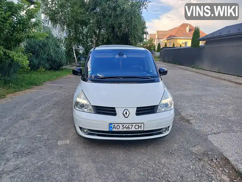 Мінівен Renault Espace 2010 2 л. Ручна / Механіка обл. Закарпатська, Ужгород - Фото 1/19